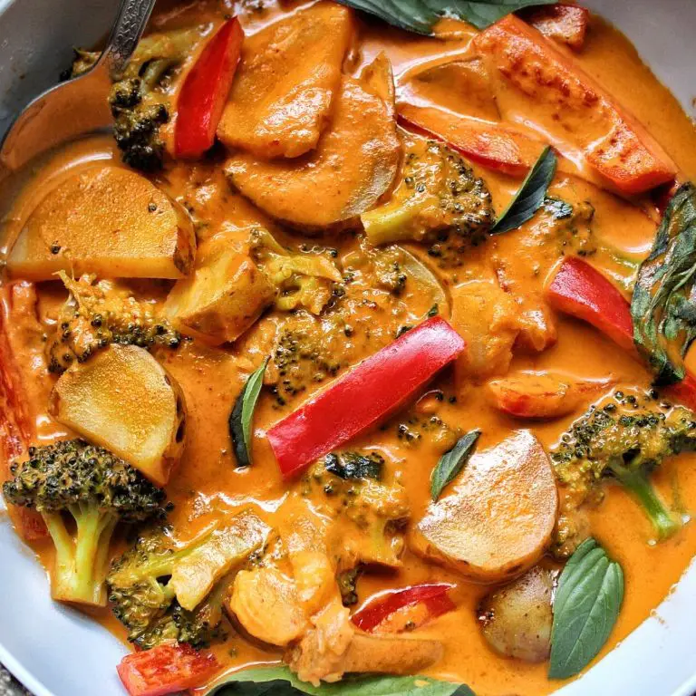 Thai-Inspired Coconut Curry Vegetable Bake
