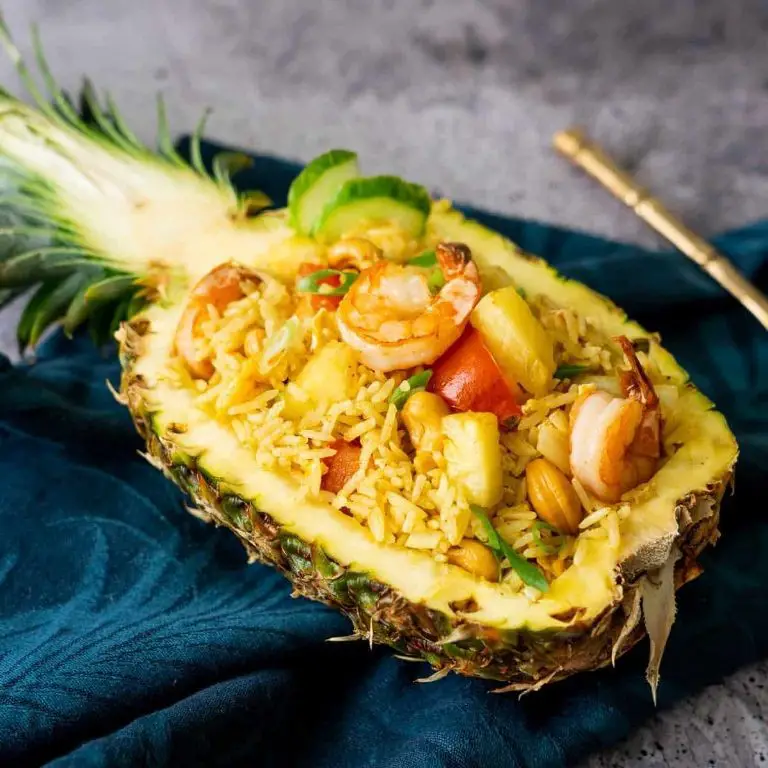 Thai-Style Tilapia and Pineapple Fried Rice