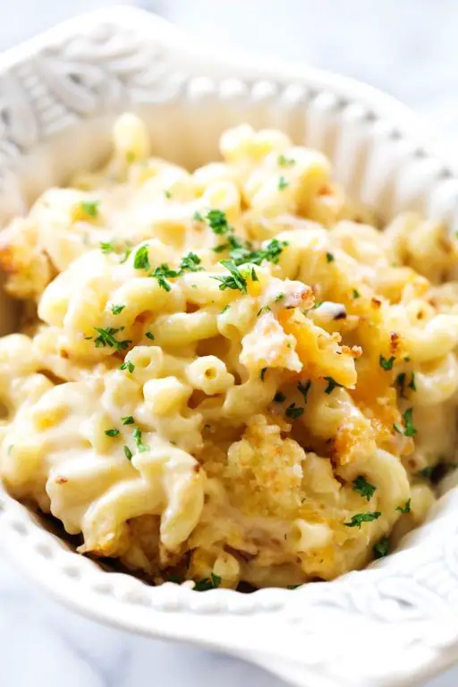 Three-Cheese Mac and Cheese