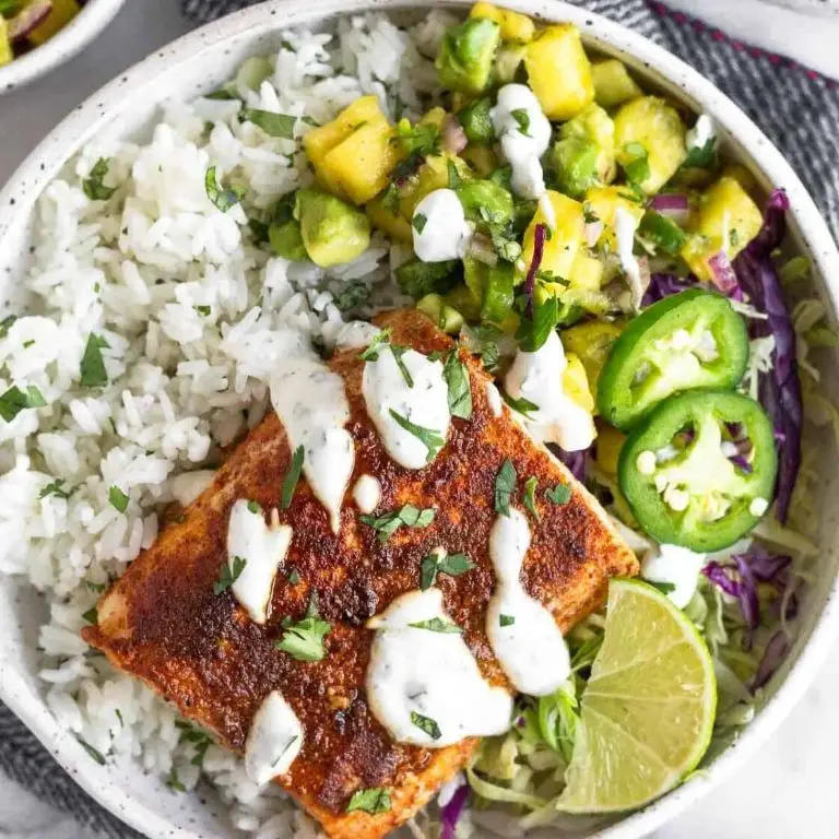 Tilapia Tacos with Cilantro Rice