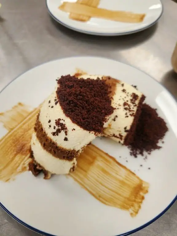 Tiramisu-Inspired Bavarian Cream