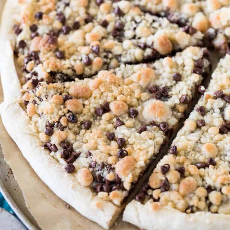 Tiramisu-Inspired Dessert Pizza