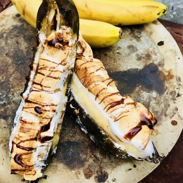 Toasted Marshmallow Banana Split