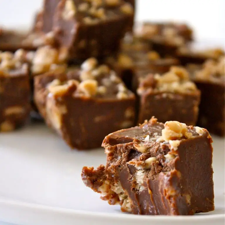 Toffee Crunch Fudge with Condensed Milk