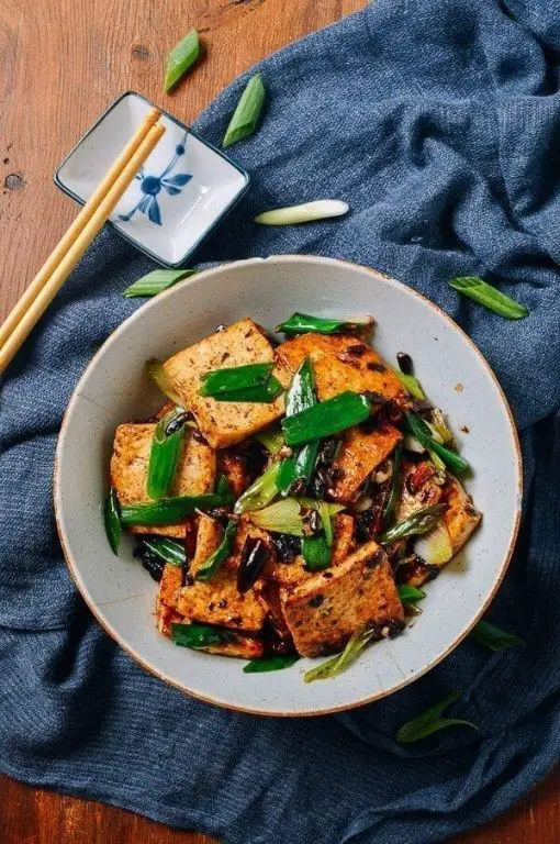 Tofu and Black Bean Stir-Fry