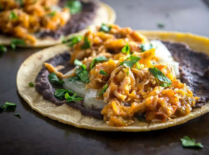 Tomatillo Chicken Tinga