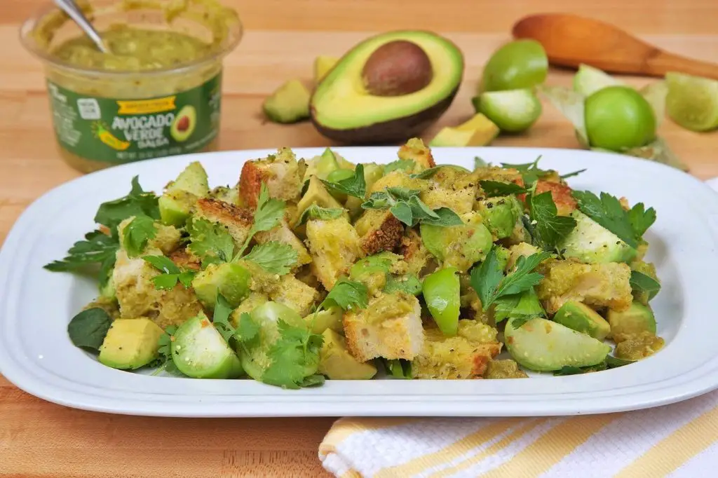 Tomatillo and Avocado Salad