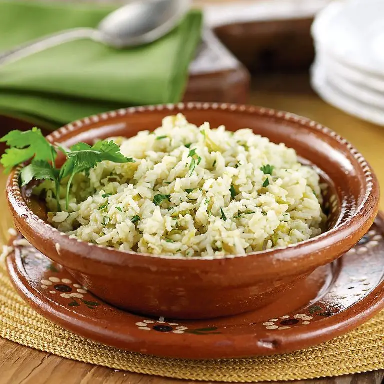 Tomatillo and Cilantro Rice