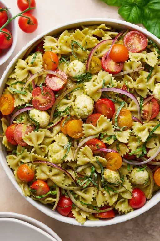 Tomato Basil Pasta Salad