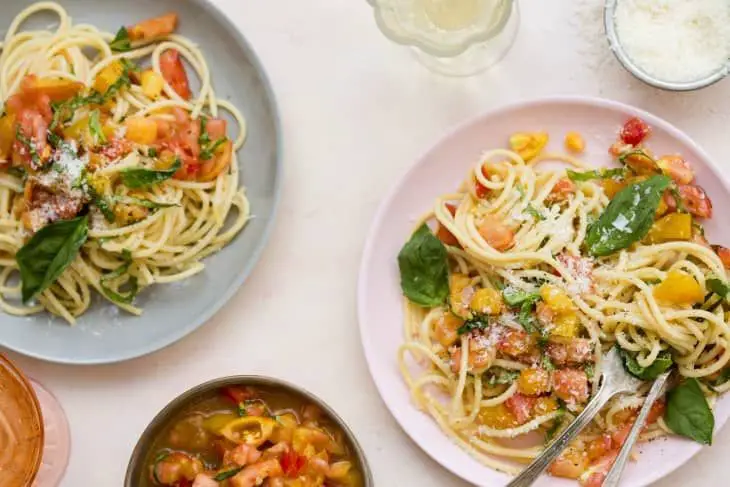 Tomato Basil Rana Pasta