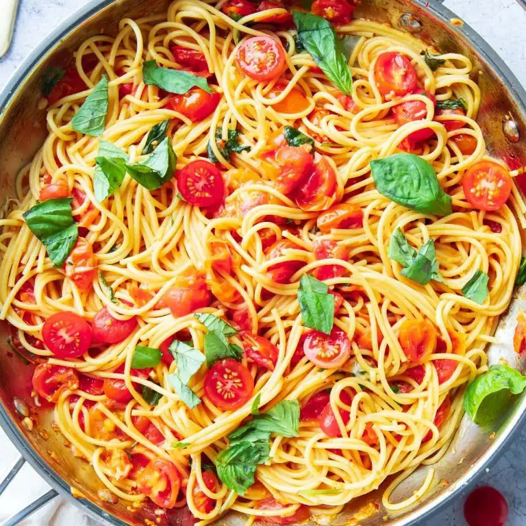 Tomato and Basil Pasta