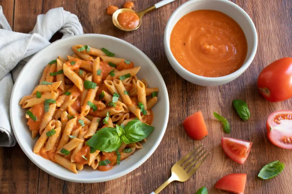 Tomato and Basil Whole Wheat Penne