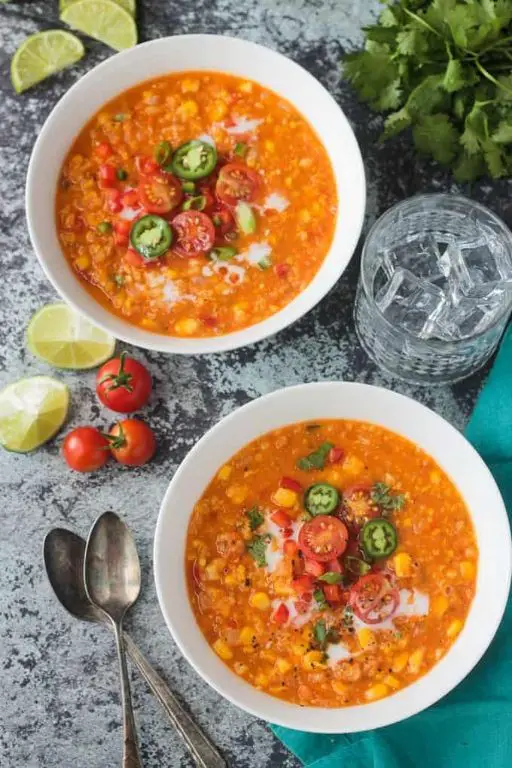 Tomato and Corn Chowder