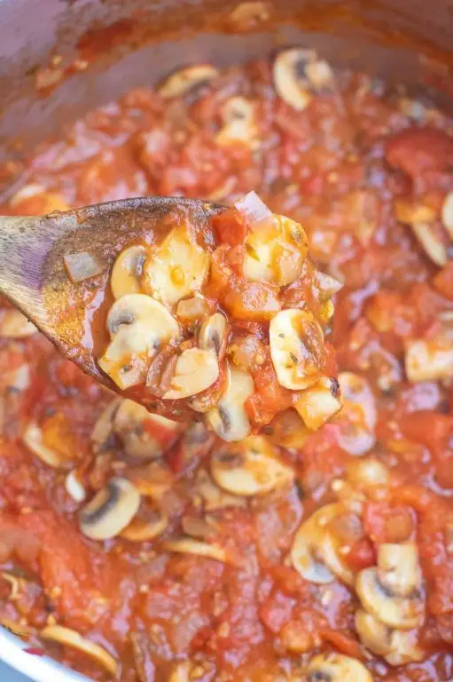 Tomato and Mushroom Sauce