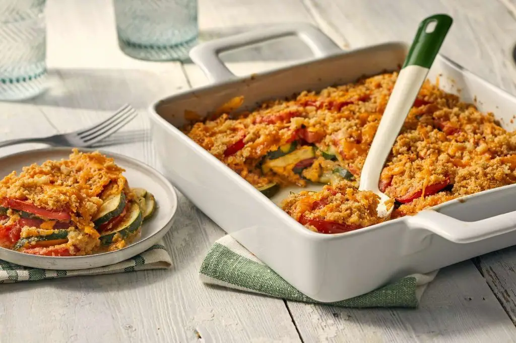 Tomato and Zucchini Casserole