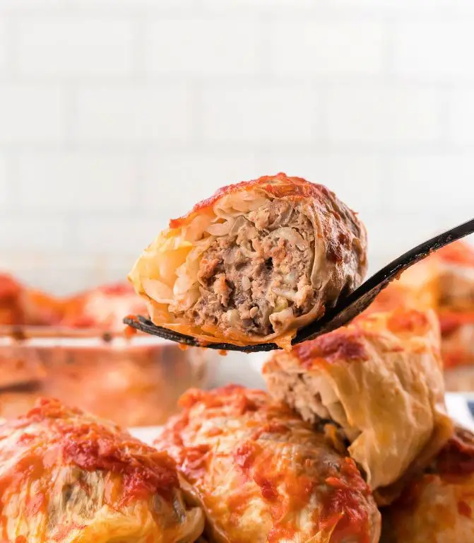 Traditional Polish Cabbage Rolls