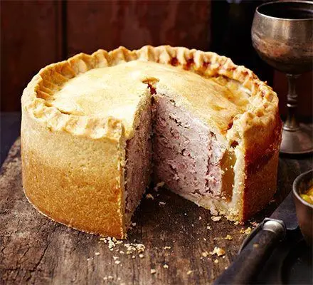 Traditional Pork Pie with Hot Water Crust