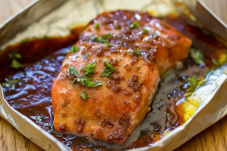 Traeger Grilled Honey Garlic Salmon