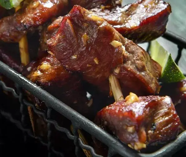 Traeger Grilled Teriyaki Beef Skewers