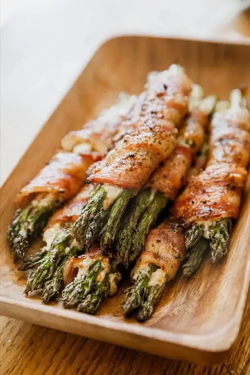 Traeger Smoked Bacon-Wrapped Asparagus