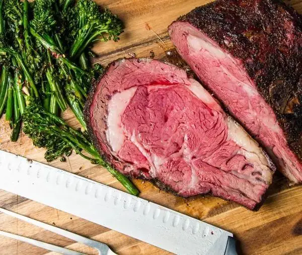Traeger Smoked Prime Rib with Rosemary