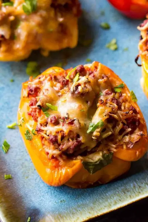 Traeger Smoked Stuffed Bell Peppers