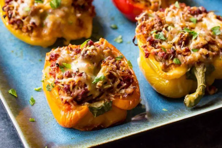 Traeger Smoked Stuffed Peppers