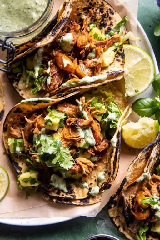 Tropical Chicken Tacos