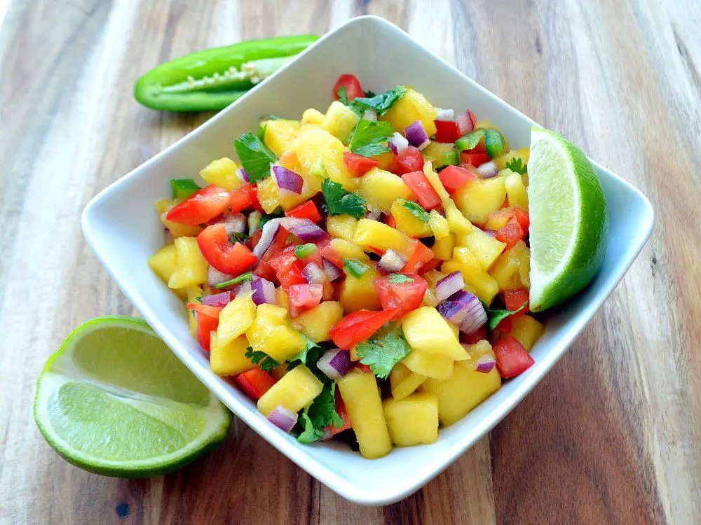 Tropical Mango Salsa Verde