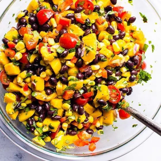 Tropical Mango and Black Bean Salad