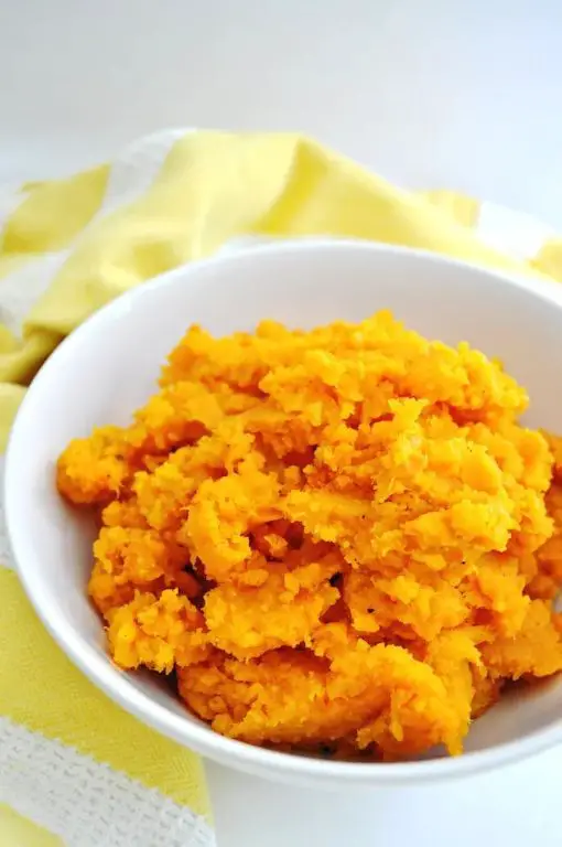 Truffle Oil Mashed Butternut Squash