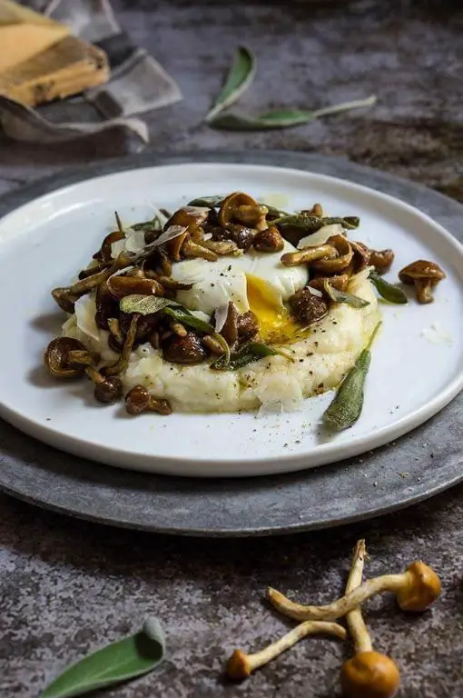 Truffle Oil Mashed Cauliflower