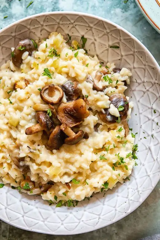 Truffle-Infused Wild Mushroom Risotto