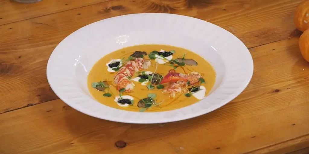 Truffle-infused Lobster Bisque
