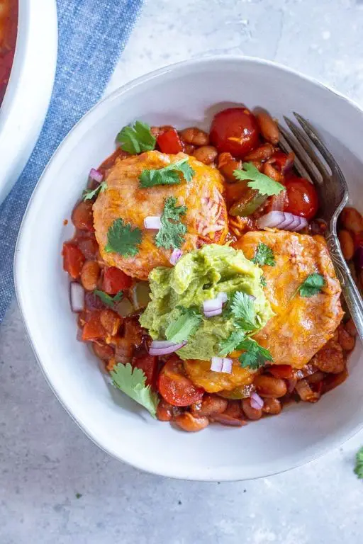 Tube Polenta and Black Bean Enchiladas