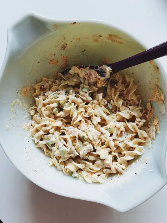 Tuna Casserole with Dill and Lemon Zest