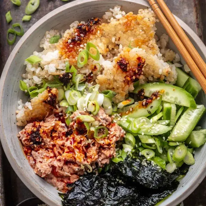 Tuna Sushi Rice Salad