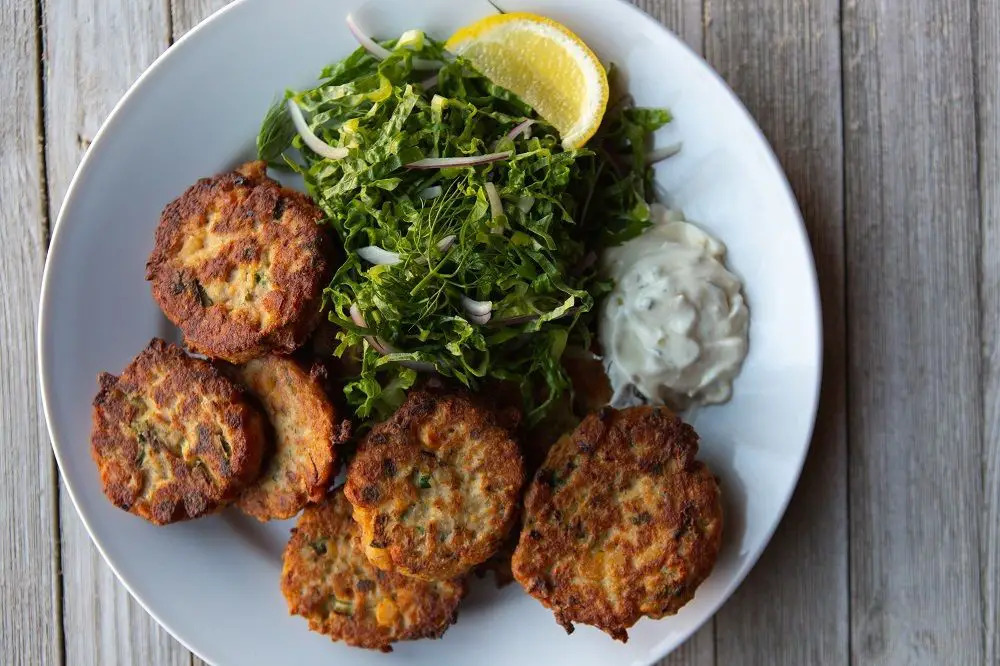 Tuna and Chickpea Fritters