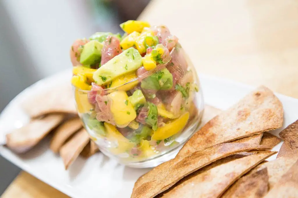 Tuna and Mango Ceviche
