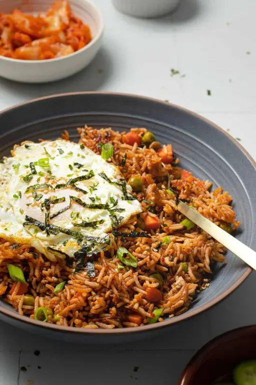 Tuna and Rice Stir-Fry with Soy Sauce