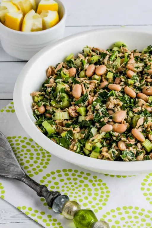 Tuna and White Bean Salad with Parsley