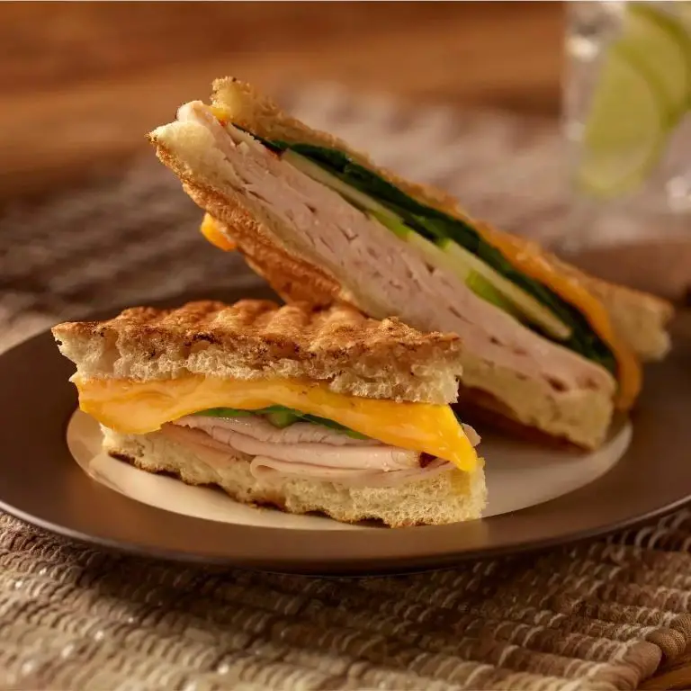 Turkey Apple Panini with Cheddar