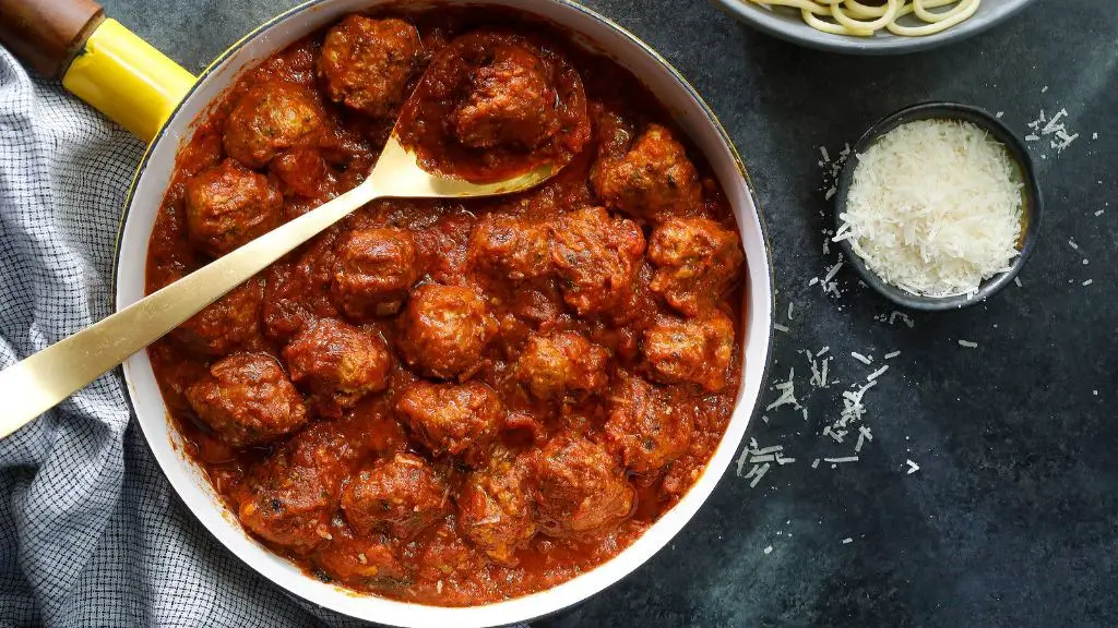 Turkey Meatballs in Marinara Sauce