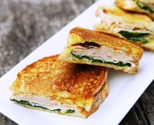 Turkey Panini with Mango Chutney and Gouda