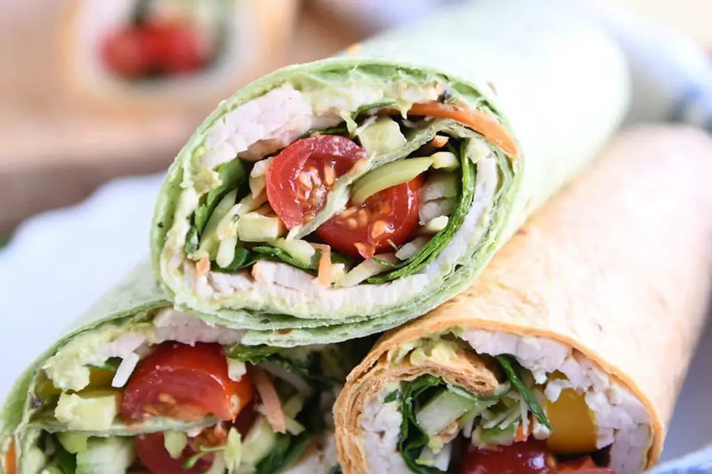 Turkey and Avocado Wrap