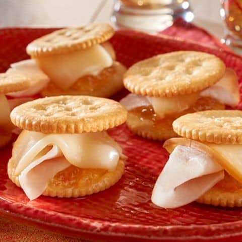 Turkey and Cheese Crackers