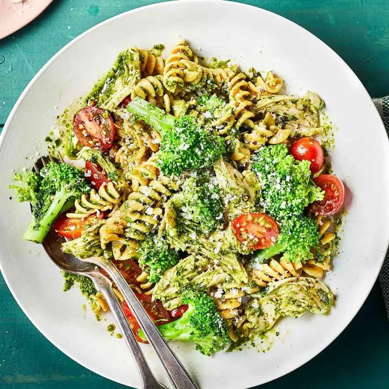 Turkey and Pesto Pasta Bake