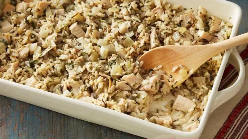 Turkey and Wild Rice Casserole