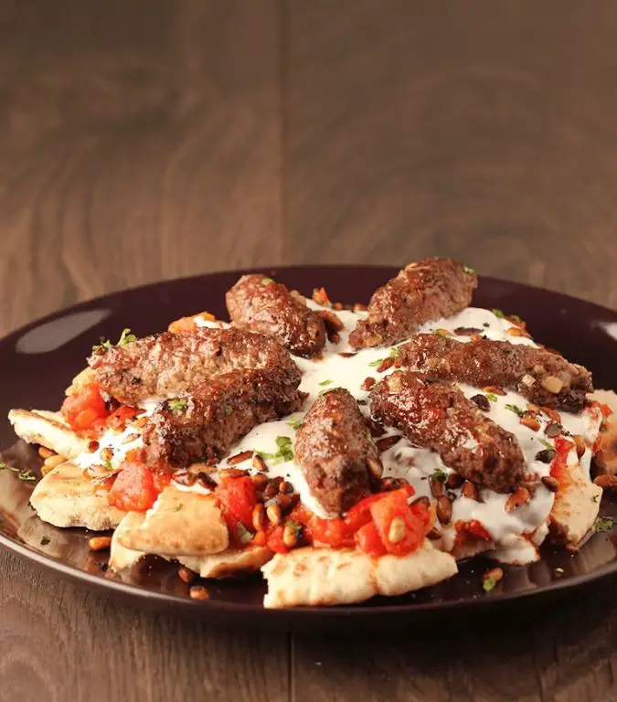 Turkish Kebabs with Yogurt Sauce