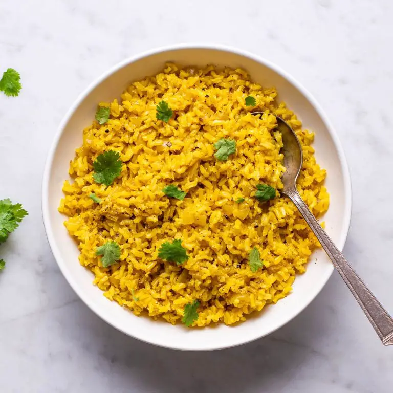 Turmeric-Spiced Brown Rice